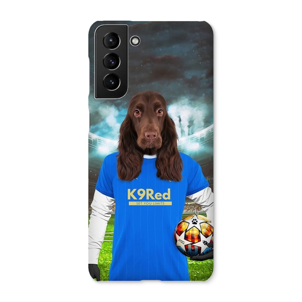 Pet Portraits | Glasgow Rascals Football Club: Custom Pet Phone Case | Paw & Glory