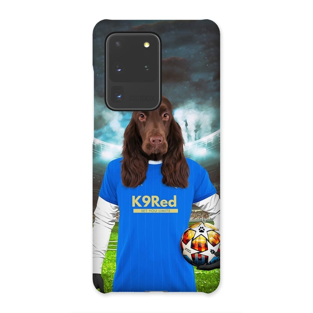 Pet Portraits | Glasgow Rascals Football Club: Custom Pet Phone Case | Paw & Glory