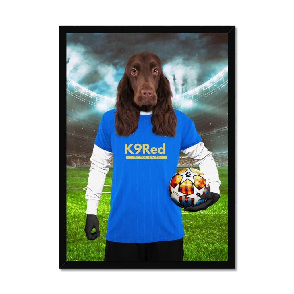 Pet Portraits | Glasgow Rascals Football Club: Custom Pet Portrait | Paw & Glory