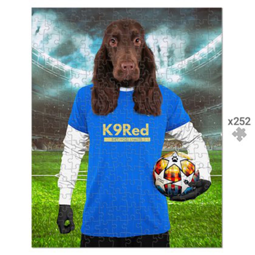 Pet Portraits | Glasgow Rascals Football Club: Custom Pet Puzzle | Paw & Glory