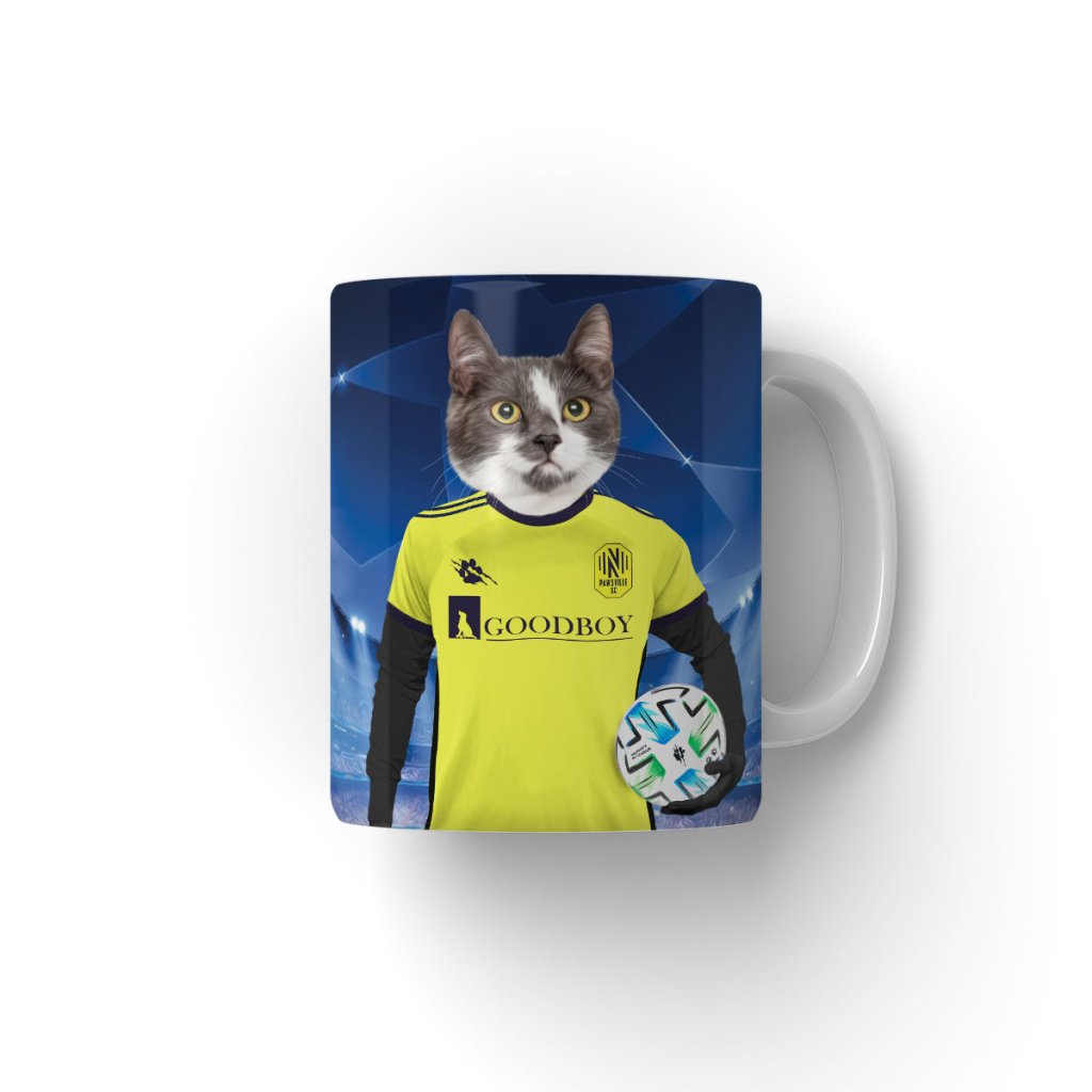 Pet Portraits | Gnashville FC: Custom Pet Coffee Mug | Paw & Glory
