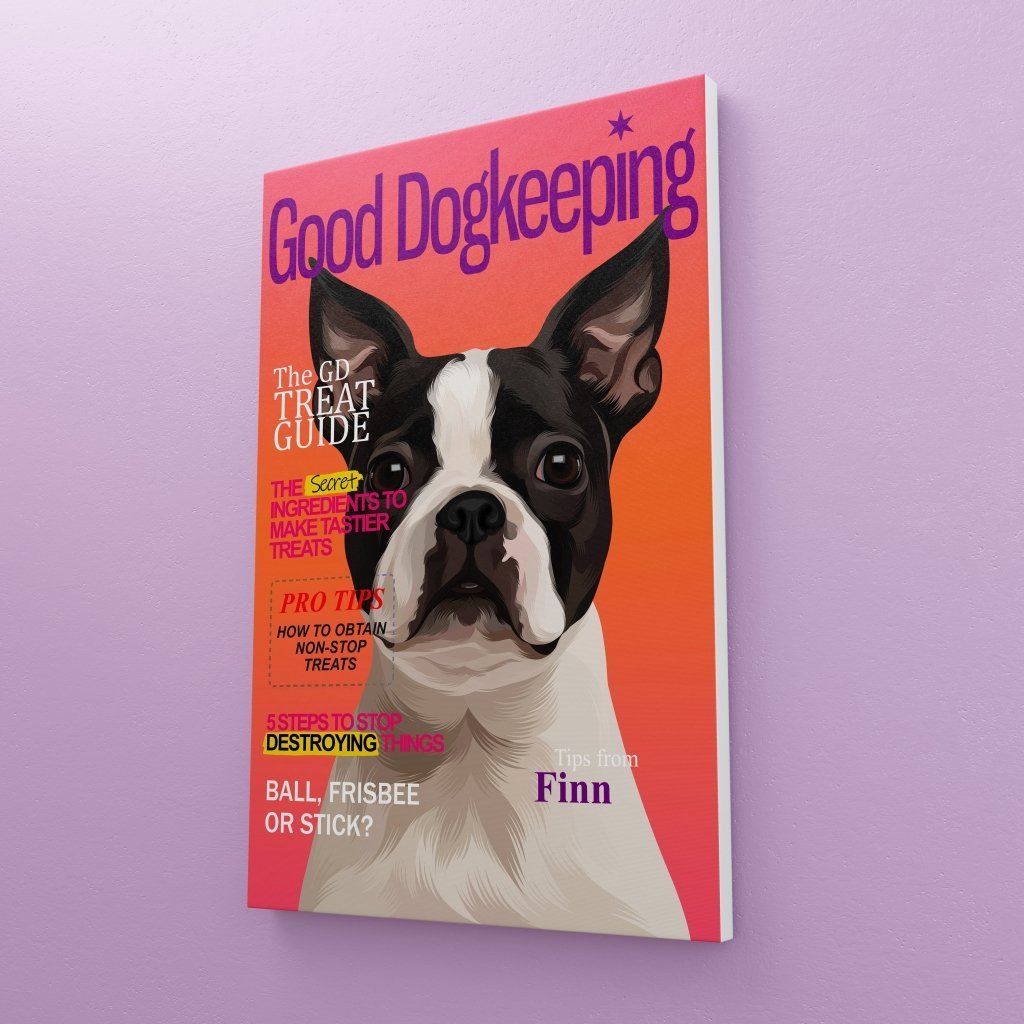 Pet Portraits | Good Furkeeping: Custom Pet Canvas | Paw & Glory