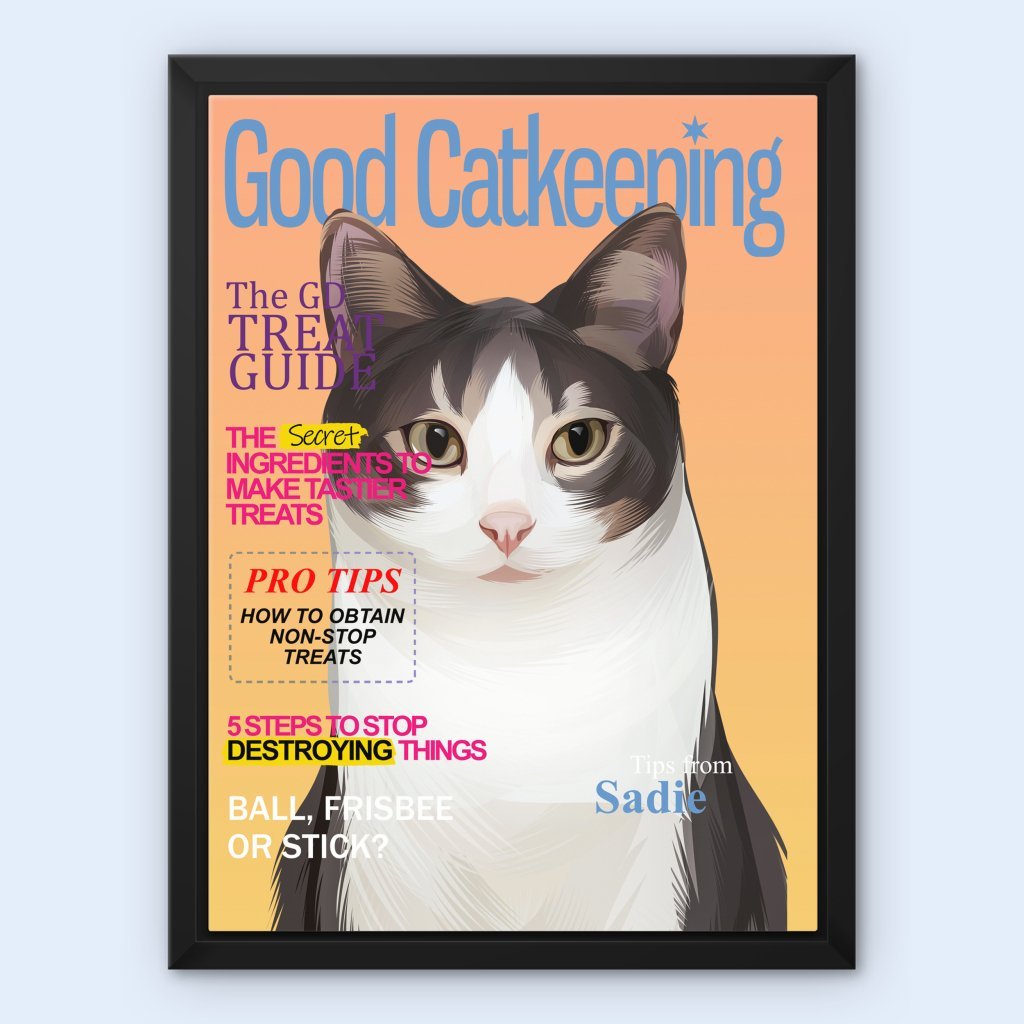 Pet Portraits | Good Furkeeping: Custom Pet Canvas | Paw & Glory