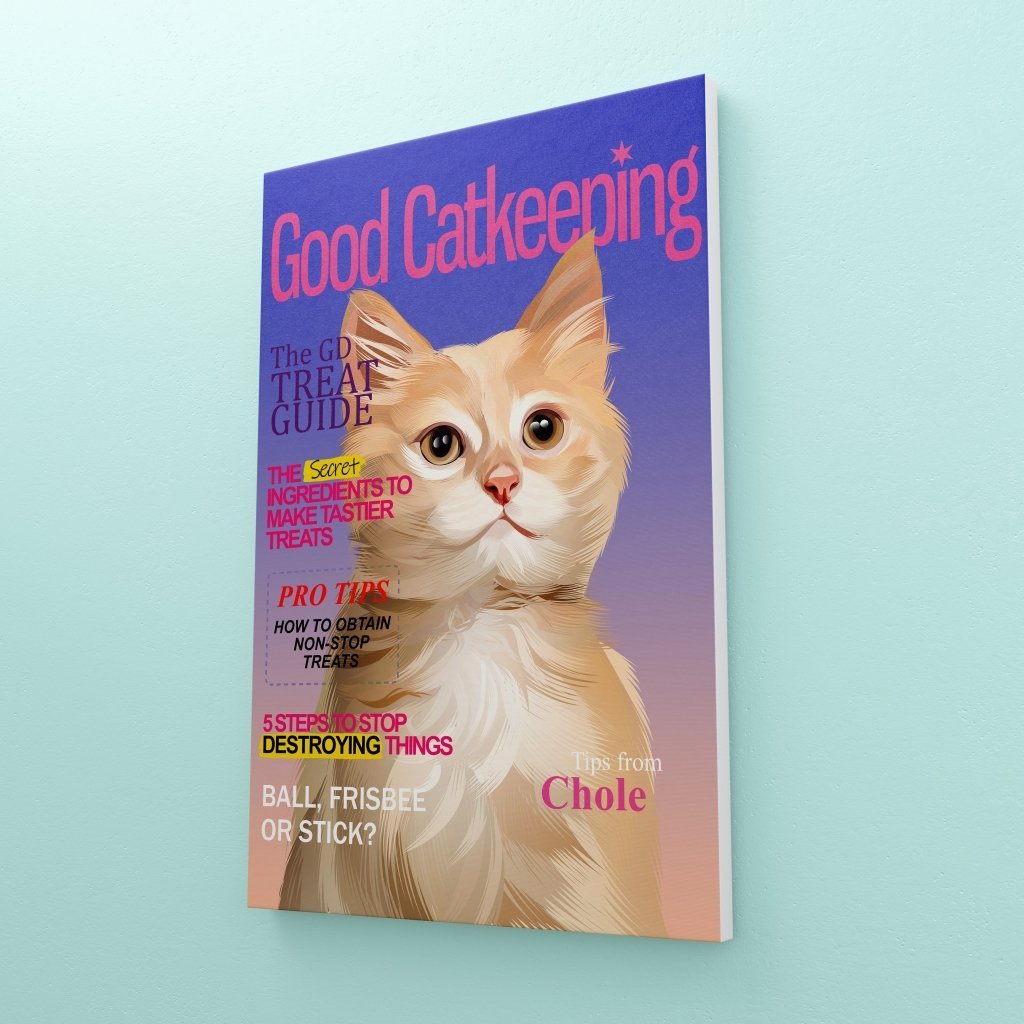 Pet Portraits | Good Furkeeping: Custom Pet Canvas | Paw & Glory