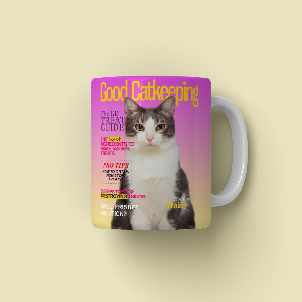 Pet Portraits | Good Furkeeping: Custom Pet Coffee Mug | Paw & Glory