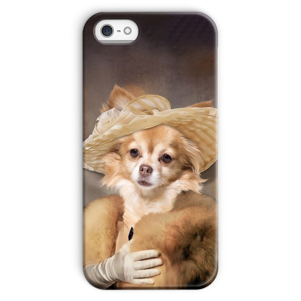 Pet Portraits | Grace (Peaky Blinders Inspired): Custom Pet Phone Case | Paw & Glory