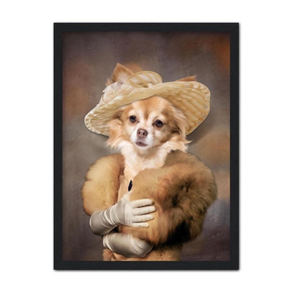 Pet Portraits | Grace (Peaky Blinders Inspired): Custom Pet Portrait | Paw & Glory