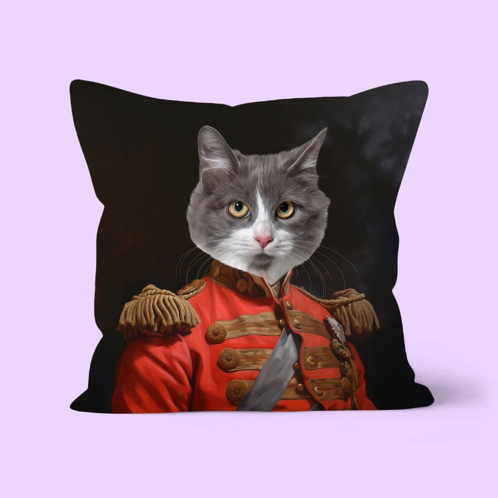 Pet Portraits | Grand Duke: Custom Pet Pillow | Paw & Glory
