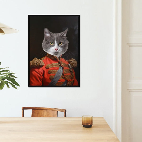 Grand Duke: Custom Pet Portrait | framed pet portrait | Paw & Glory