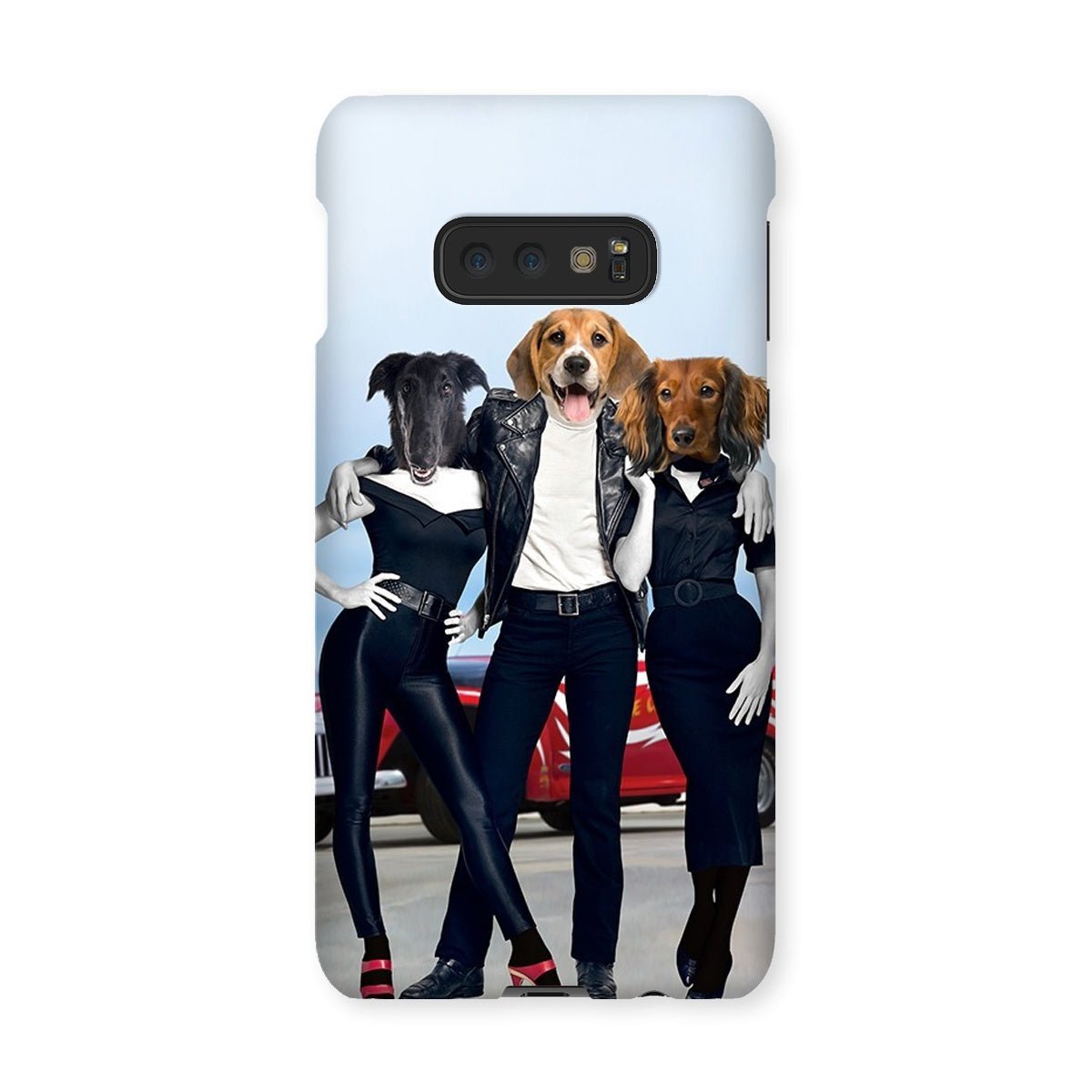 Grease Lightening: Custom Pet Phone Case - Paw & Glory - Dog Portraits - Pet Portraits