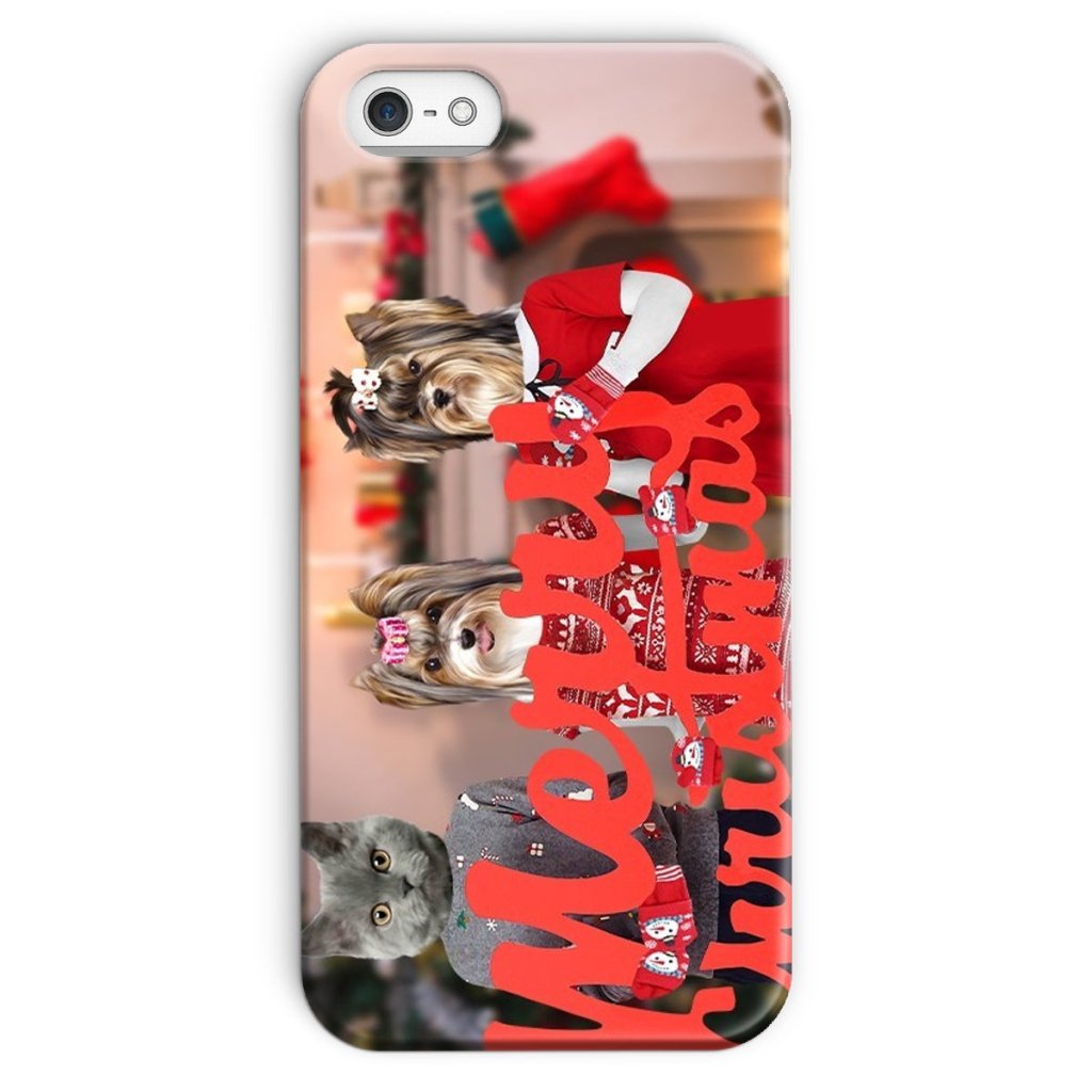 Greeting Card: Custom Pet Phone Case - Paw & Glory - Dog Portraits - Pet Portraits