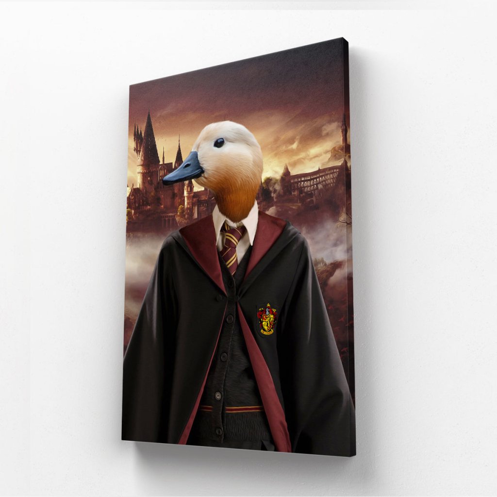 Gryffindor (Harry Potter Inspired): Animal Art Canvas - Paw & Glory - Dog Portraits - Pet Portraits