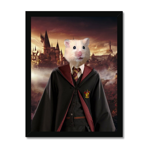Young Wizard | Custom Pet Portrait | Paw & Glory