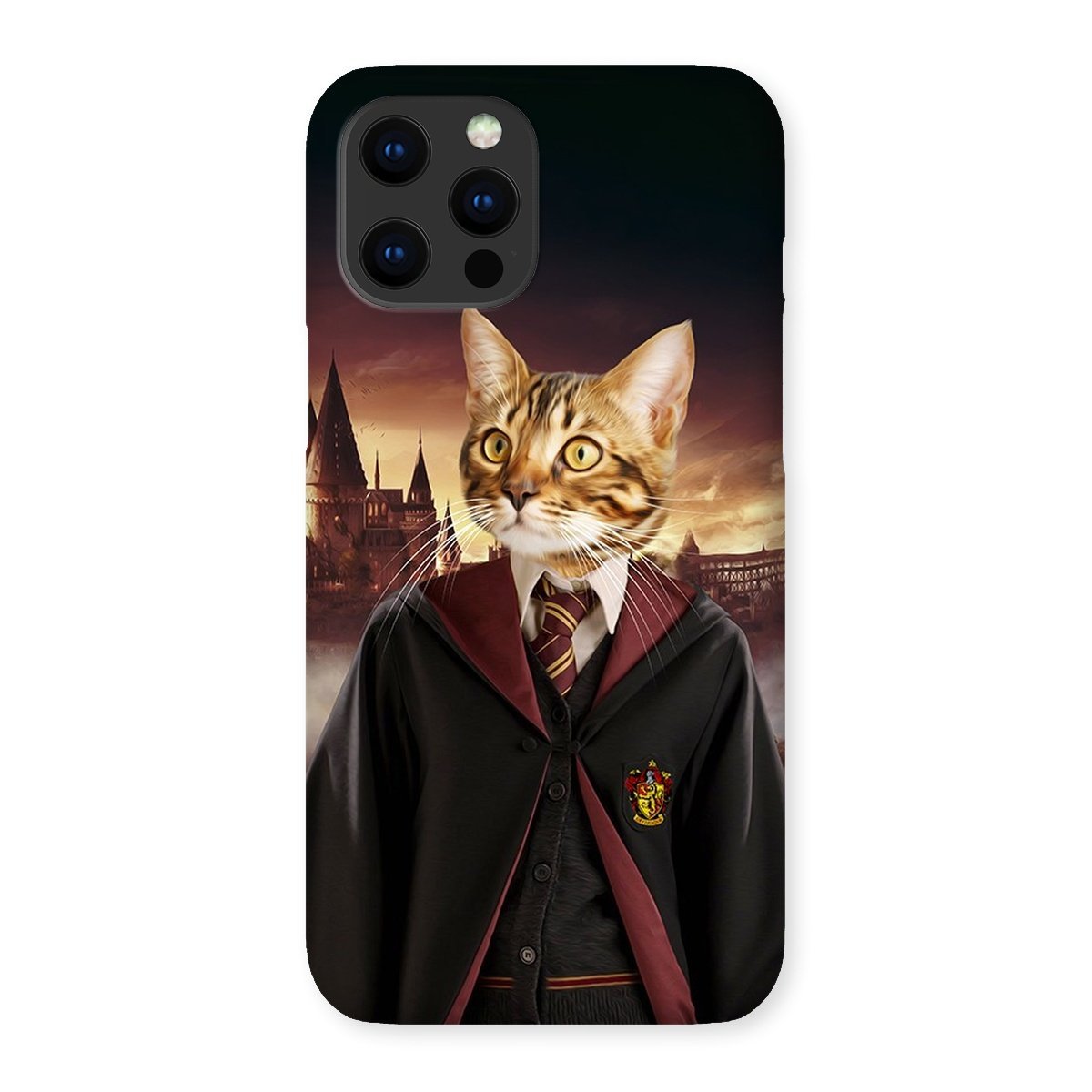 Pet Portraits | Gryffindor (Harry Potter Inspired): Custom Pet Phone Case | Paw & Glory