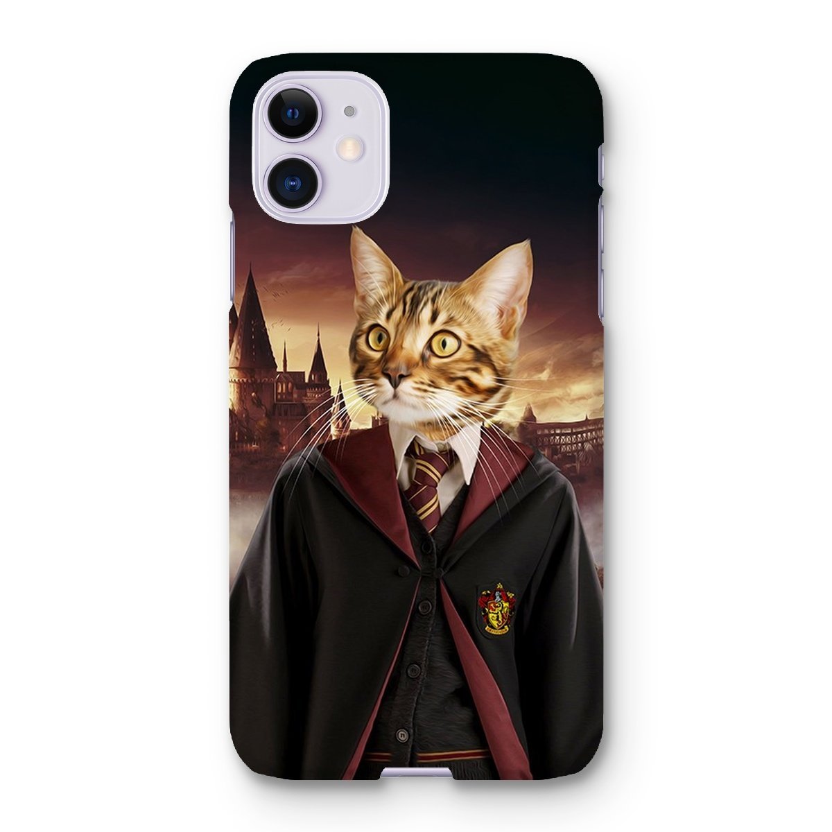Pet Portraits | Gryffindor (Harry Potter Inspired): Custom Pet Phone Case | Paw & Glory