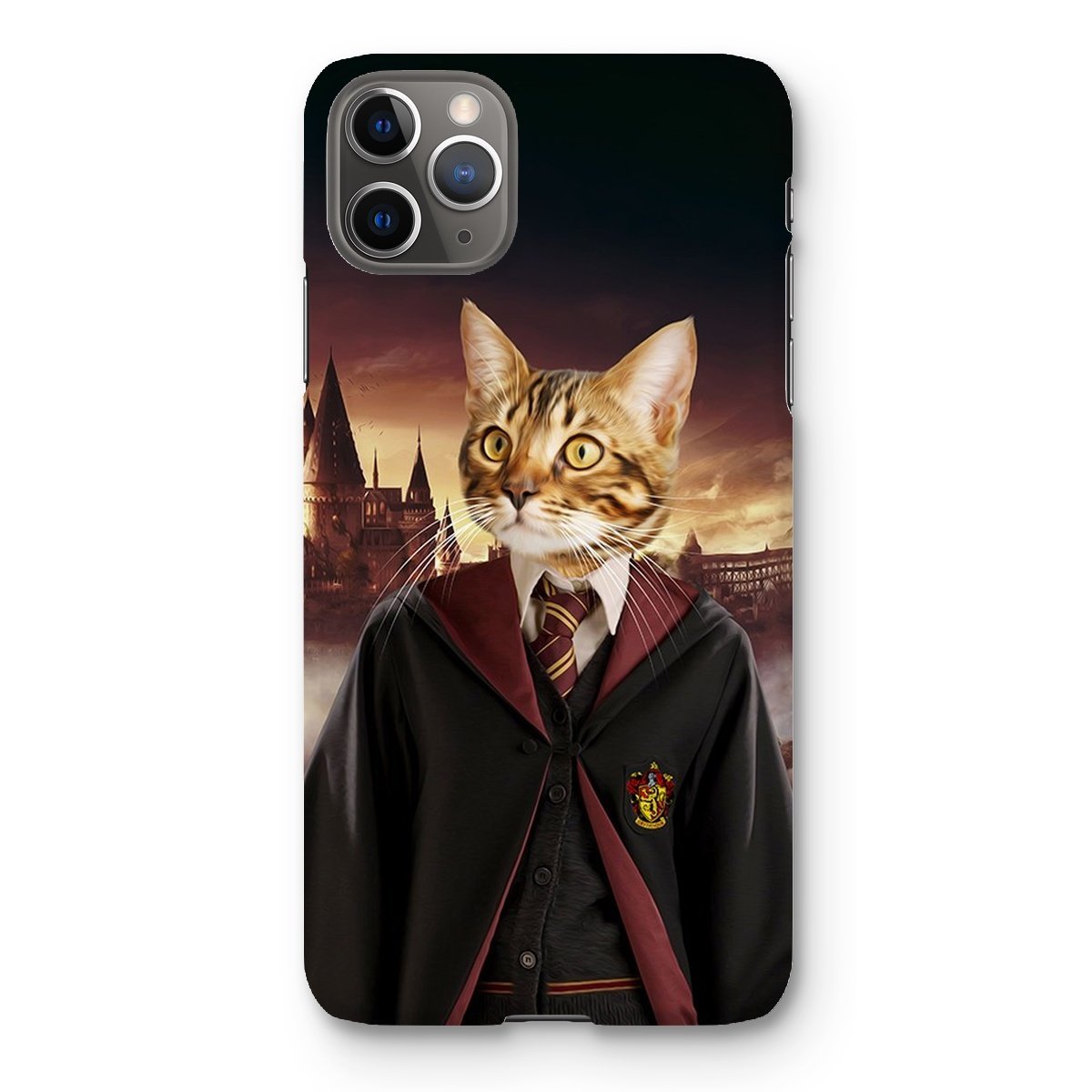 Pet Portraits | Gryffindor (Harry Potter Inspired): Custom Pet Phone Case | Paw & Glory
