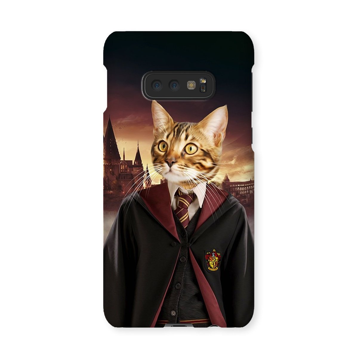 Pet Portraits | Gryffindor (Harry Potter Inspired): Custom Pet Phone Case | Paw & Glory