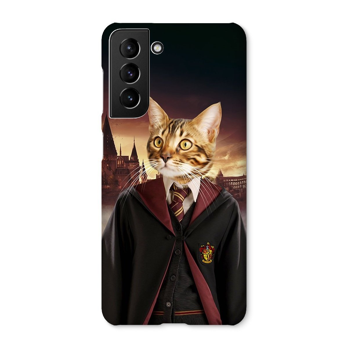 Pet Portraits | Gryffindor (Harry Potter Inspired): Custom Pet Phone Case | Paw & Glory