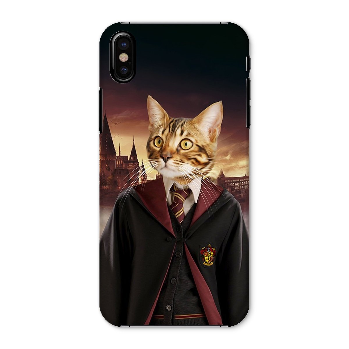 Pet Portraits | Gryffindor (Harry Potter Inspired): Custom Pet Phone Case | Paw & Glory