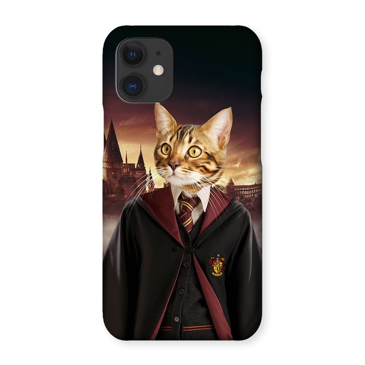 Pet Portraits | Gryffindor (Harry Potter Inspired): Custom Pet Phone Case | Paw & Glory