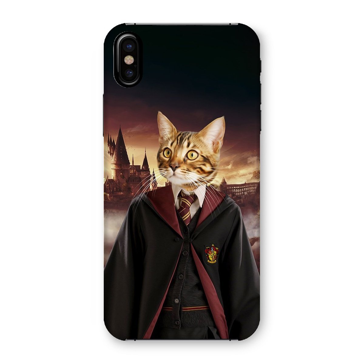 Pet Portraits | Gryffindor (Harry Potter Inspired): Custom Pet Phone Case | Paw & Glory