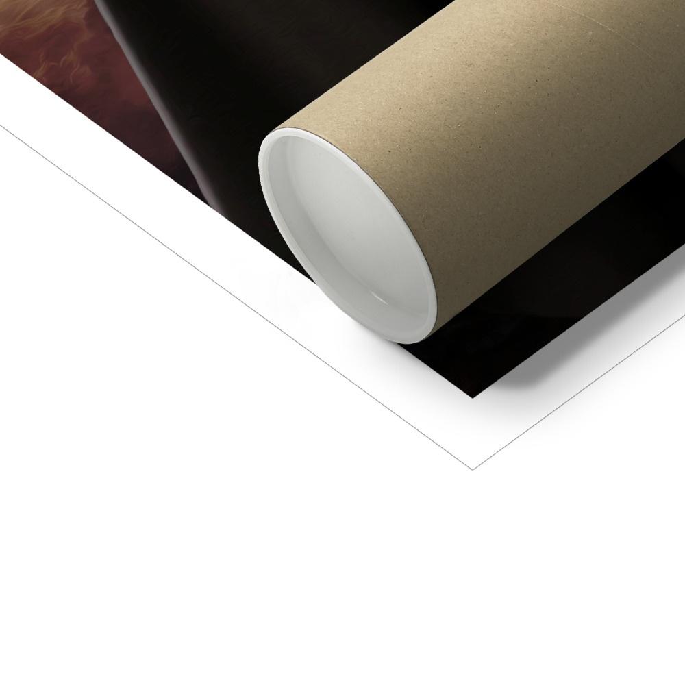 Pet Portraits | Gryffindor (Harry Potter Inspired): Custom Pet Poster | Paw & Glory