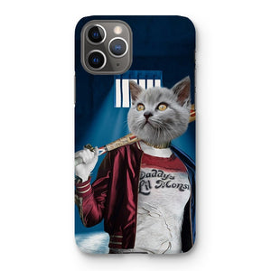 Harley Quinn: Custom Pet Phone Case - Paw & Glory - Dog Portraits - Pet Portraits