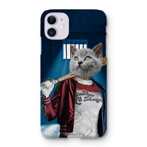 Harley Quinn: Custom Pet Phone Case - Paw & Glory - Dog Portraits - Pet Portraits