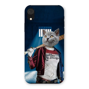 Harley Quinn: Custom Pet Phone Case - Paw & Glory - Dog Portraits - Pet Portraits