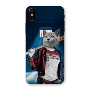 Harley Quinn: Custom Pet Phone Case - Paw & Glory - Dog Portraits - Pet Portraits