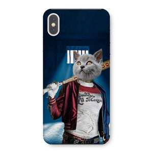 Harley Quinn: Custom Pet Phone Case - Paw & Glory - Dog Portraits - Pet Portraits