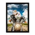 Harley Wooferson: Animal Art Framed Portrait