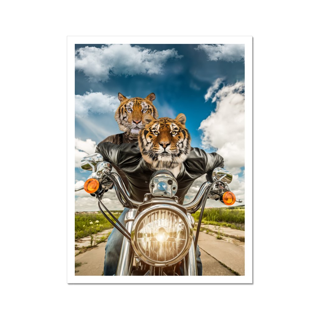 Pet Portraits | Harley Wooferson: Animal Art Poster | Paw & Glory