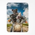 Harley Wooferson: Custom Pet Blanket