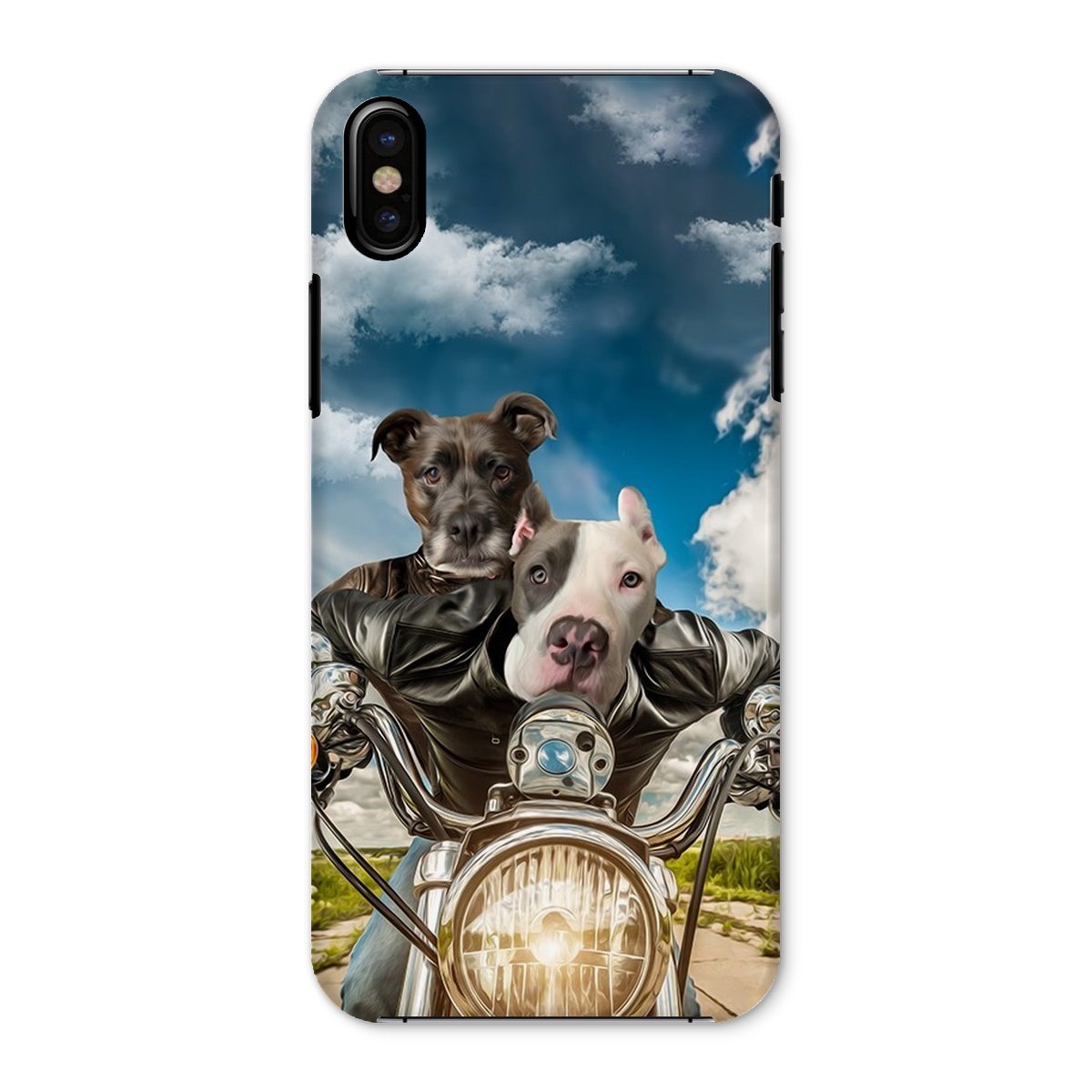 Pet Portraits | Harley Wooferson: Custom Pet Phone Case | Paw & Glory