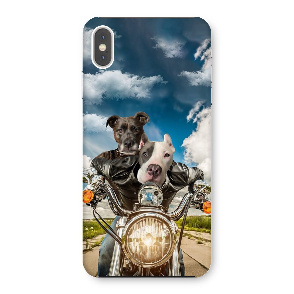 Pet Portraits | Harley Wooferson: Custom Pet Phone Case | Paw & Glory