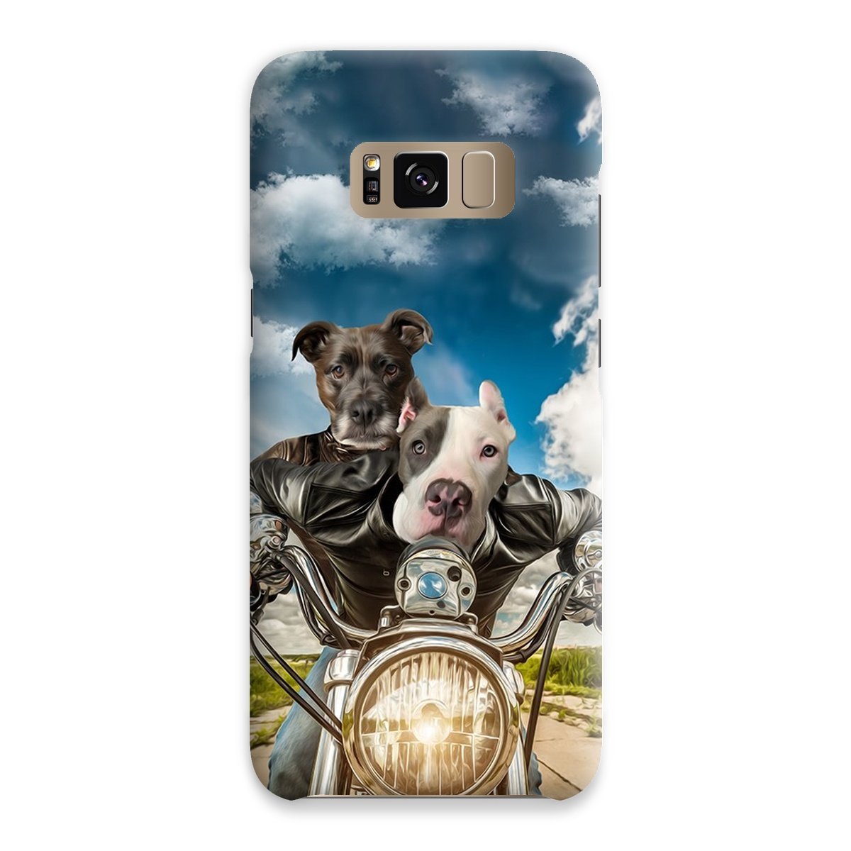 Pet Portraits | Harley Wooferson: Custom Pet Phone Case | Paw & Glory