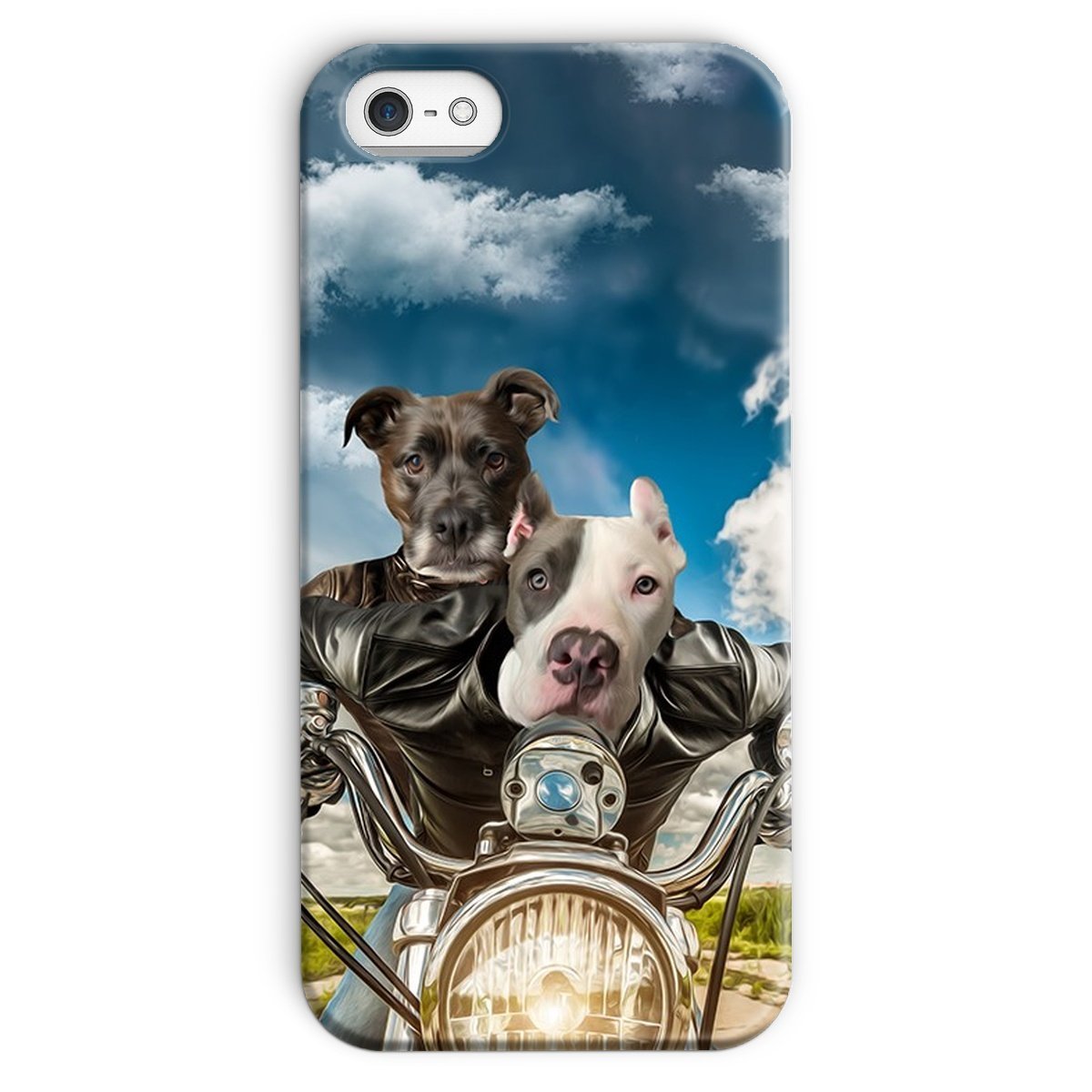 Pet Portraits | Harley Wooferson: Custom Pet Phone Case | Paw & Glory