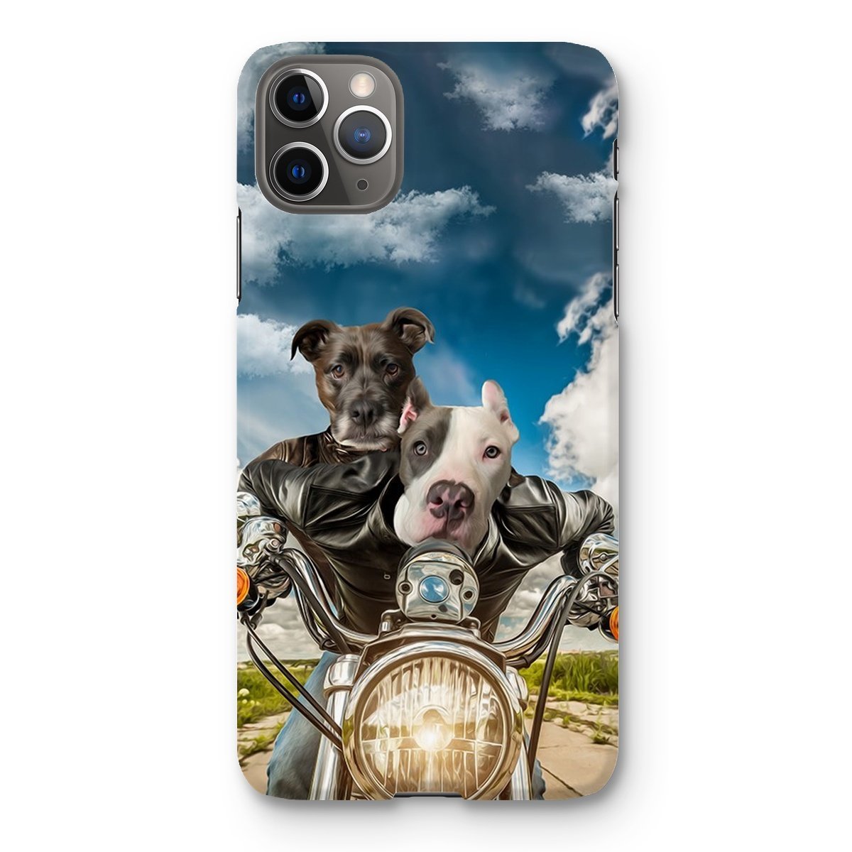 Pet Portraits | Harley Wooferson: Custom Pet Phone Case | Paw & Glory