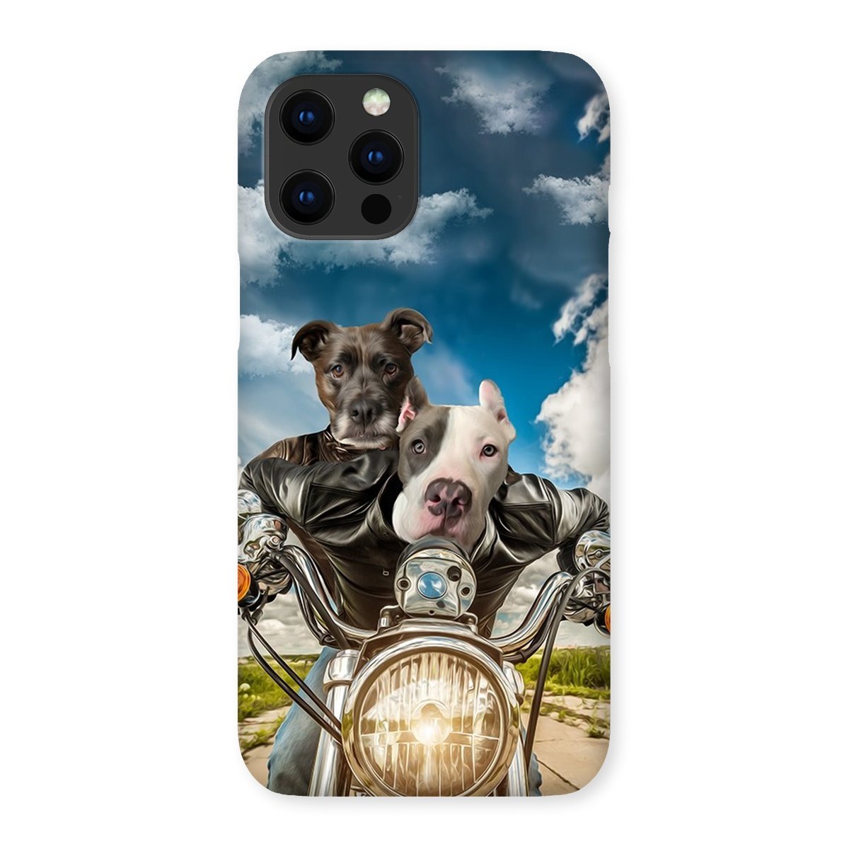 Pet Portraits | Harley Wooferson: Custom Pet Phone Case | Paw & Glory