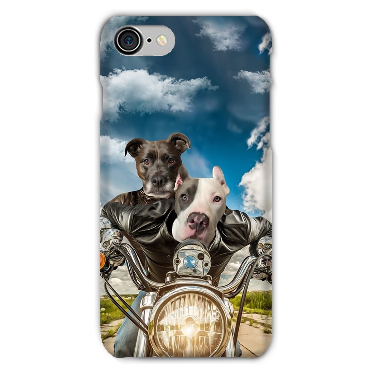 Harley Wooferson: Custom Pet Phone Case - Paw & Glory - Dog Portraits - Pet Portraits