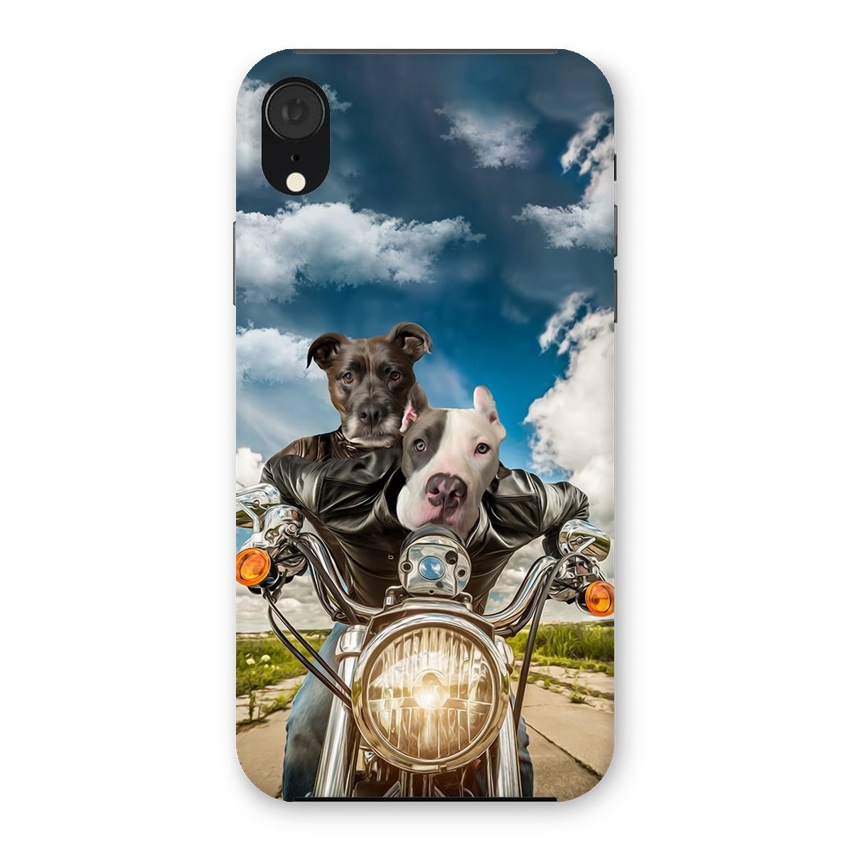 Pet Portraits | Harley Wooferson: Custom Pet Phone Case | Paw & Glory