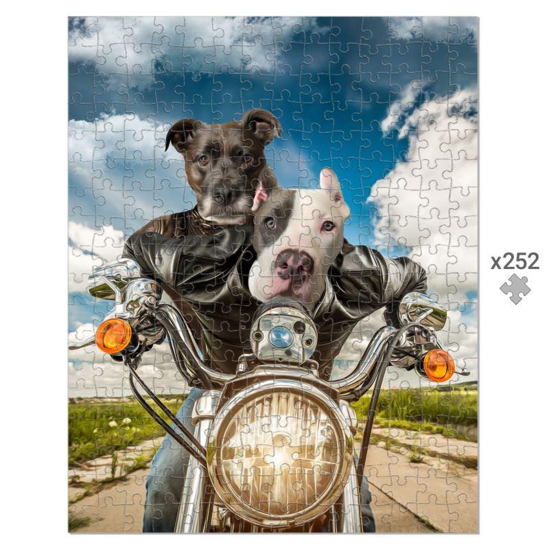 Pet Portraits | Harley Wooferson: Custom Pet Puzzle | Paw & Glory