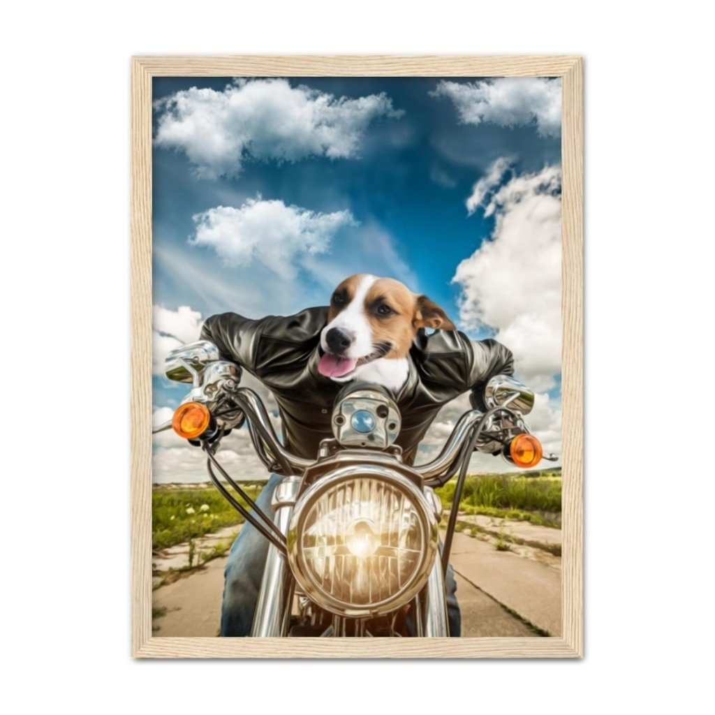 Pet Portraits | Harley Woofingson: Custom 1 Pet Portrait | Paw & Glory