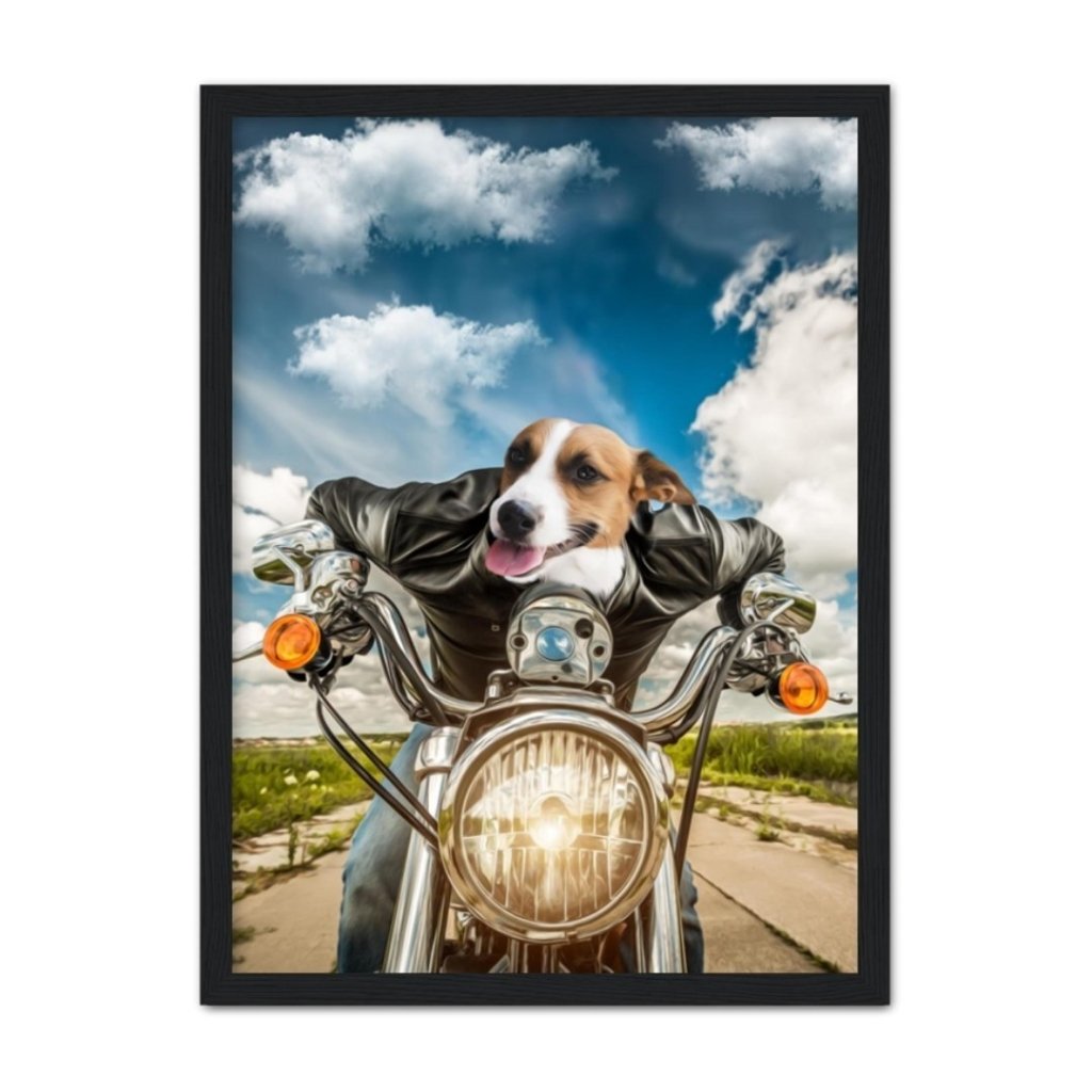 Pet Portraits | Harley Woofingson: Custom 1 Pet Portrait | Paw & Glory
