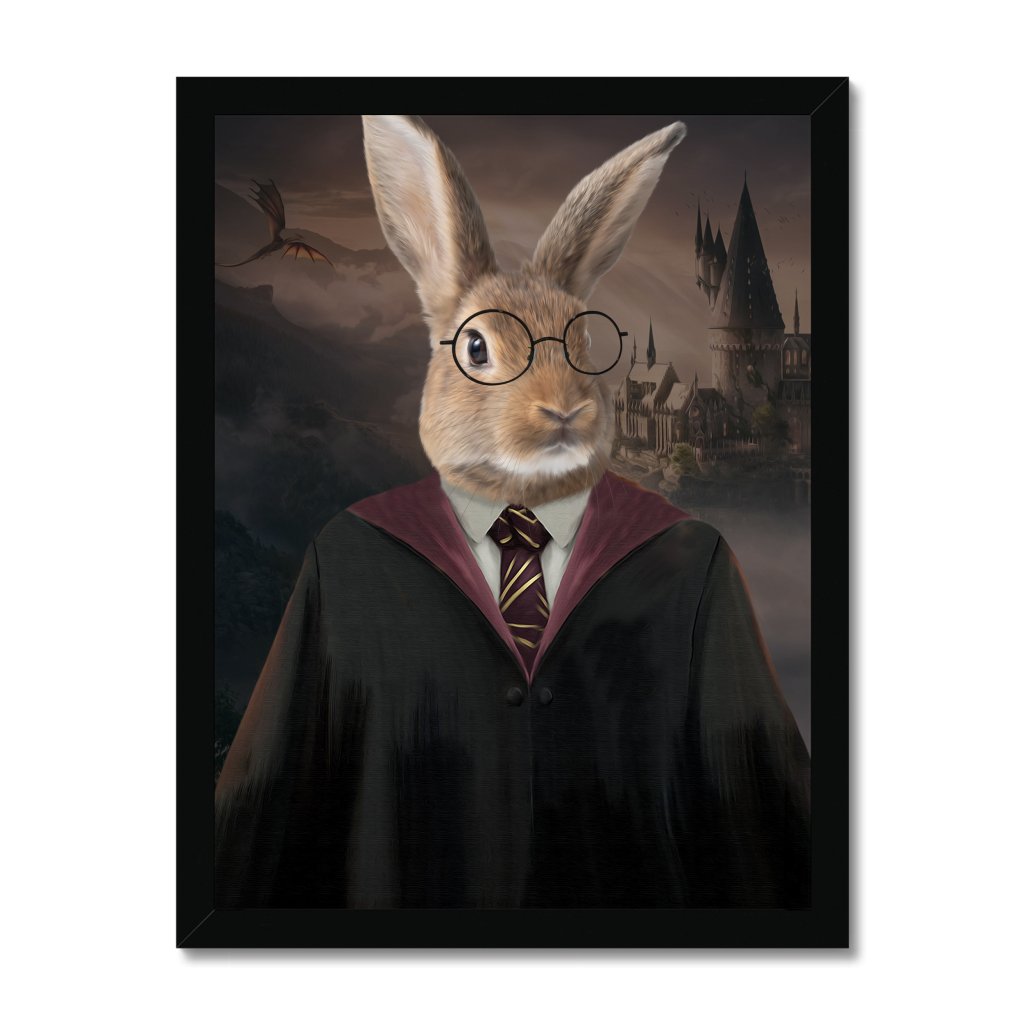 Pet Portraits | Harry Doggo: Animal Art Framed Portrait | Paw & Glory