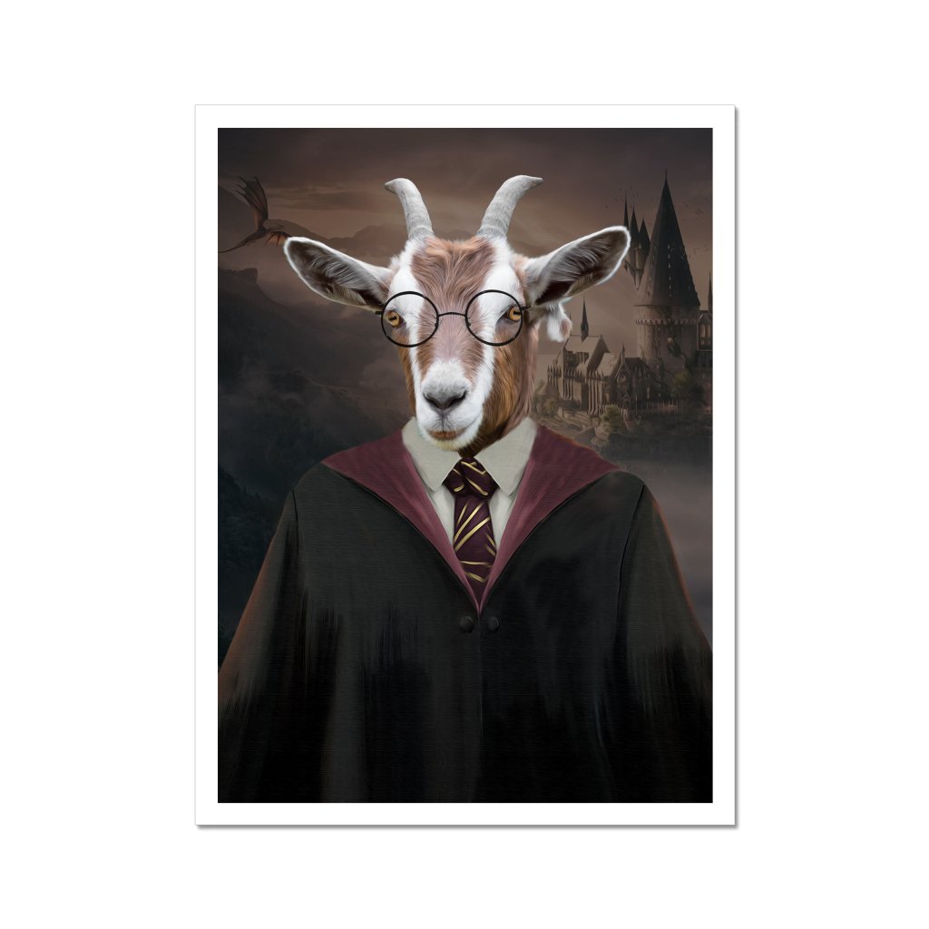 Pet Portraits | Harry Doggo: Animal Art Poster | Paw & Glory