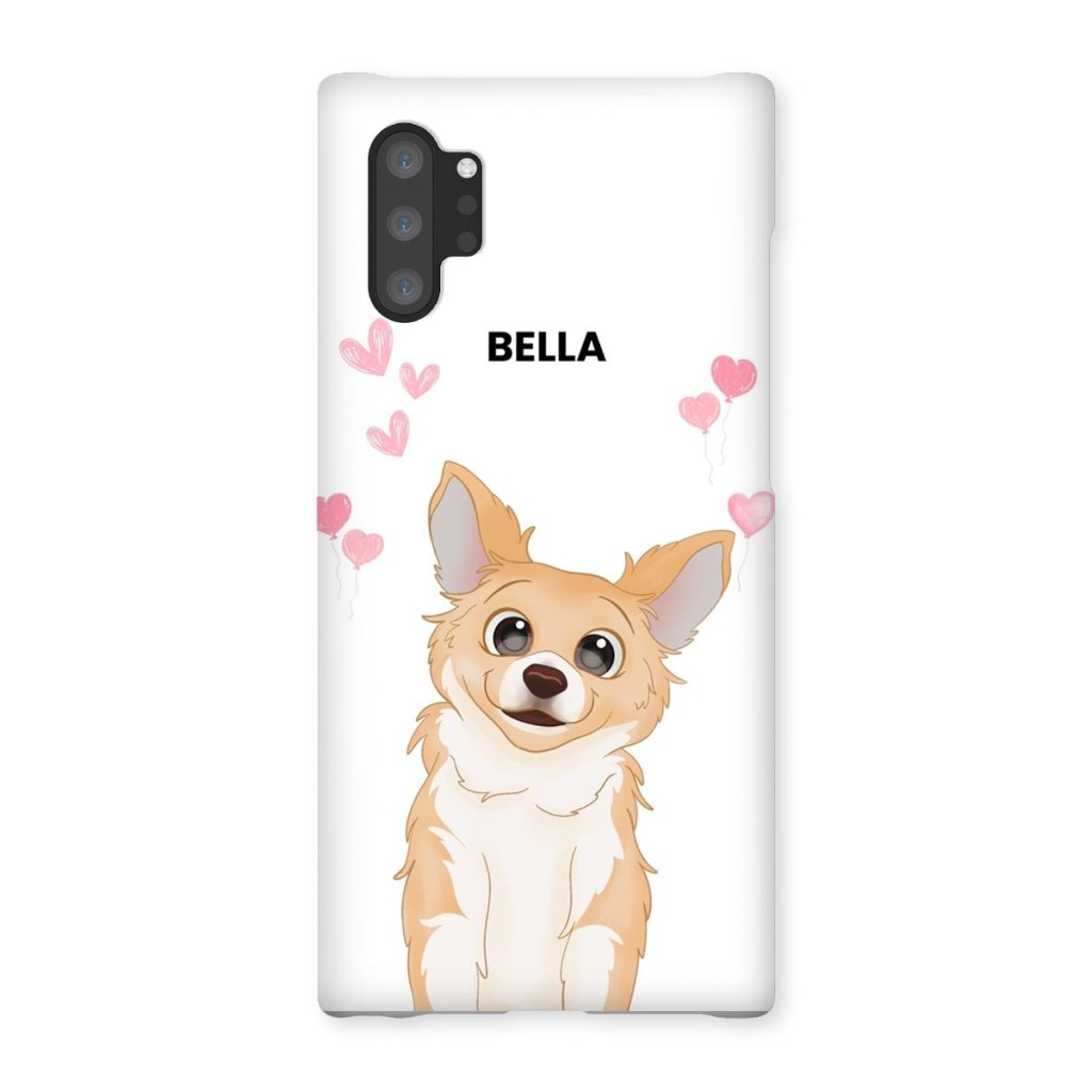 Pet Portraits | Heartthrob: Custom Cartoon One Pet Snap Phone Case | Paw & Glory