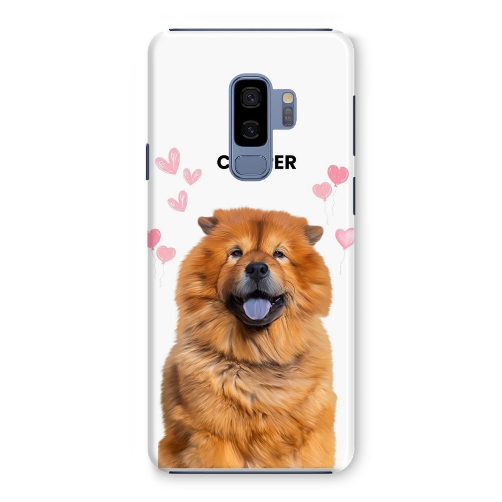 Pet Portraits | Heartthrob: Custom Minimalist One Pet Snap Phone Case | Paw & Glory