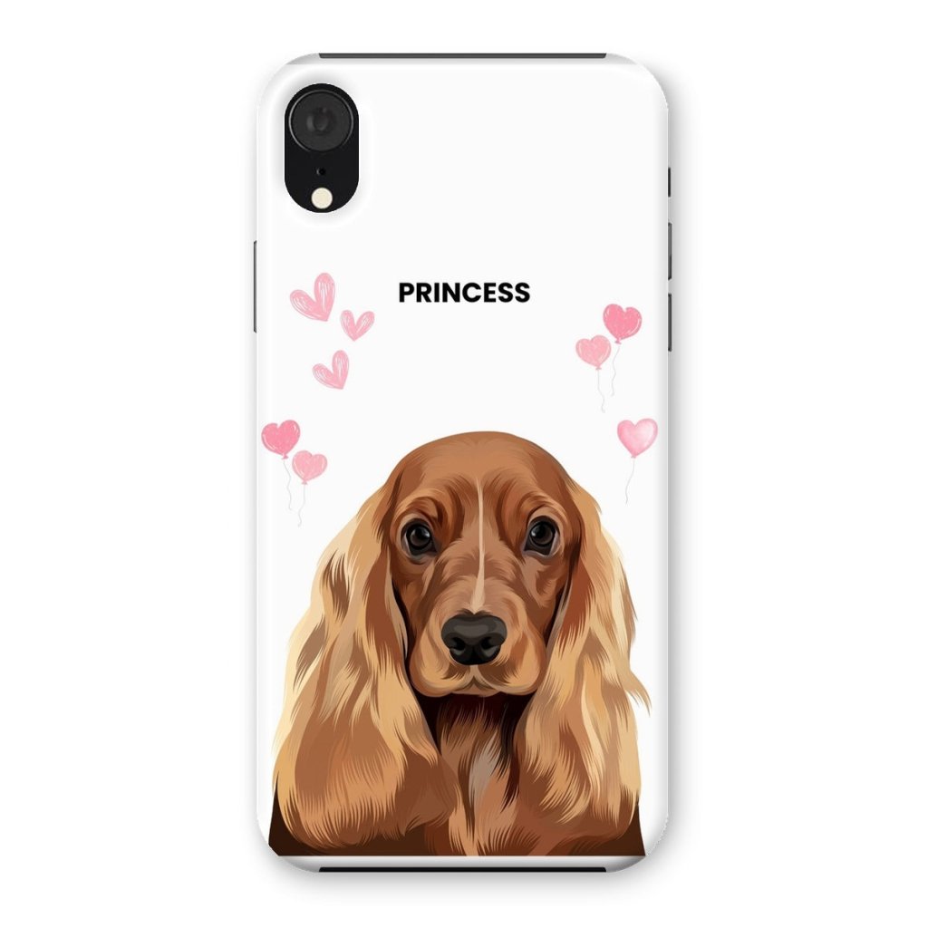 Pet Portraits | Heartthrob: Custom Modern One Pet Snap Phone Case | Paw & Glory
